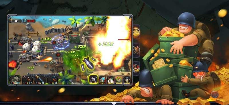 Rise of Generals gameplay screenshot 2