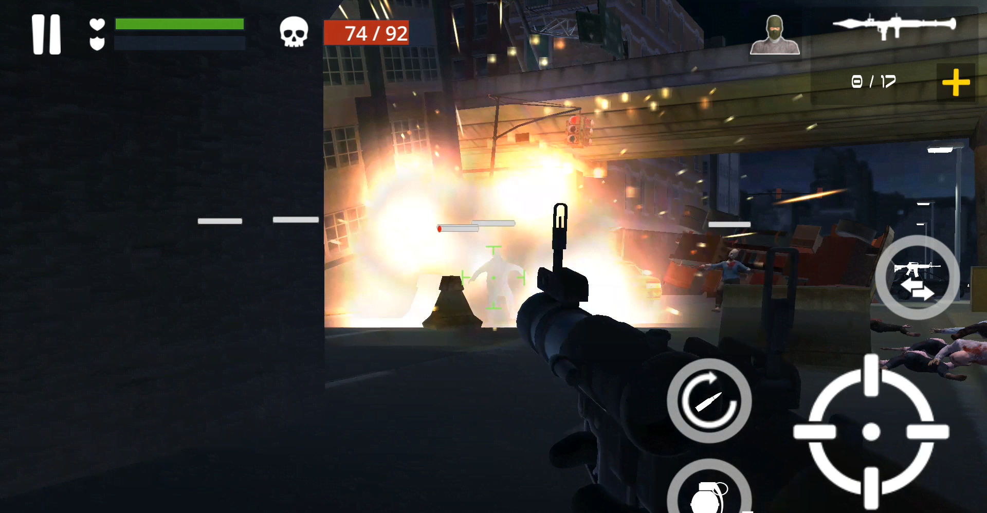 Dead Zombie Battle : Zombie Defense Warfare screenshot 3