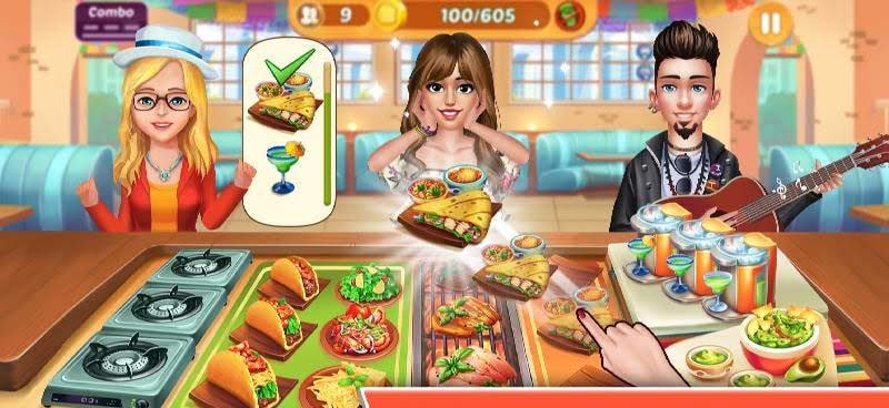 Kitchen Craze: Fever of Frenzy City Cooking Games screenshot 1