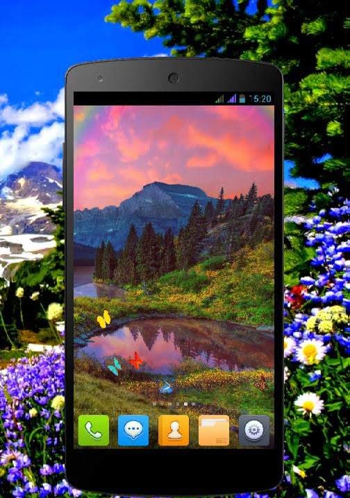 Mountain Spring Pro Live Wallpaper screenshot 3
