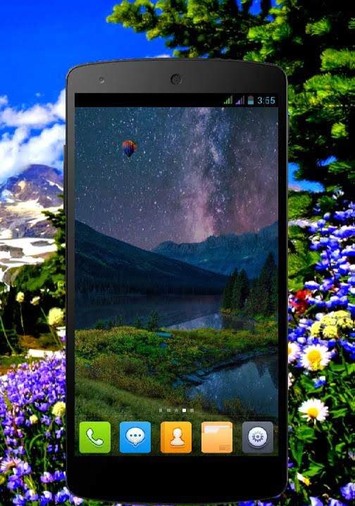 Mountain Spring Pro Live Wallpaper screenshot 1