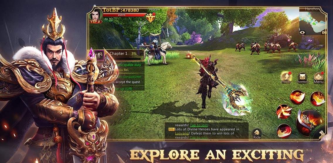 Dynasty Blade 2: ROTK Infinity Glory screenshot 1