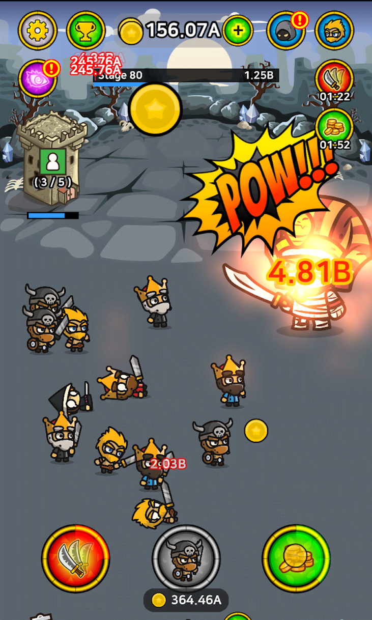 Merge Battle Heroes screenshot 4