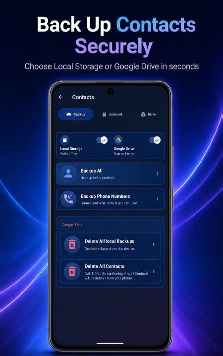 Backup and Restore All screenshot 2