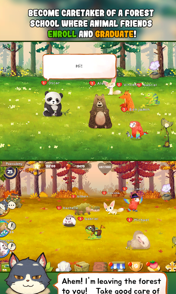 Animal Forest : Fuzzy Seasons screenshot 2