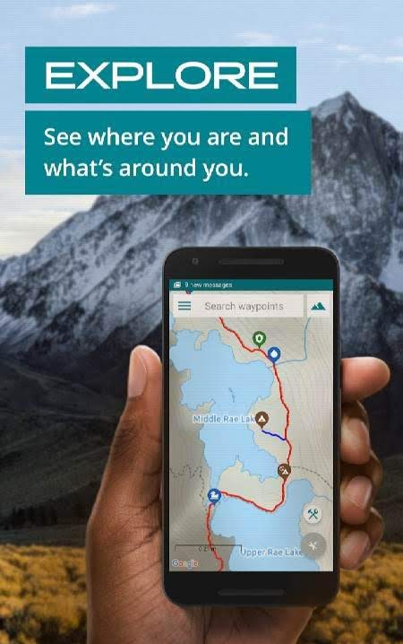Guthook Guides Hike & Bike Offline screenshot 1