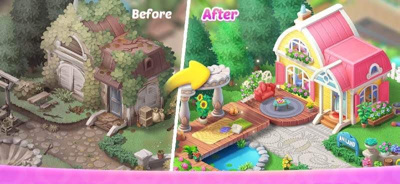 Aniland: Dream Town screenshot 1