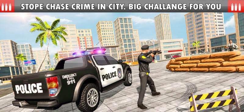 Police Car Chase: Modern Car Racing Games Free screenshot 1