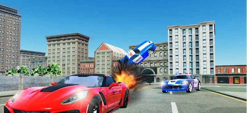 Police Car Chase: Modern Car Racing Games Free screenshot 4