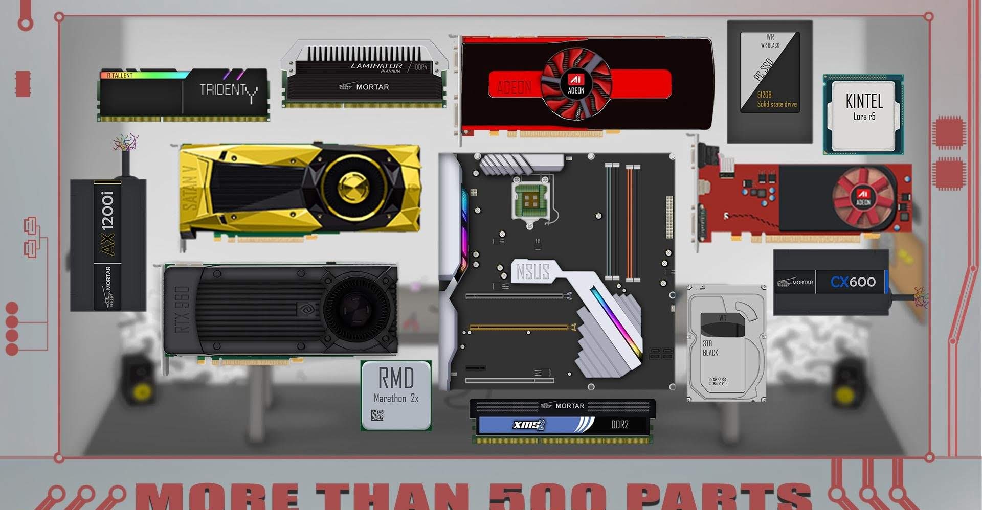 PC Architect Advanced (PC building simulator) screenshot 1