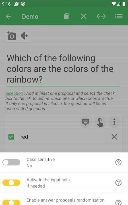 Quiz Maker Professional (create quizzes & tests) screenshot 3