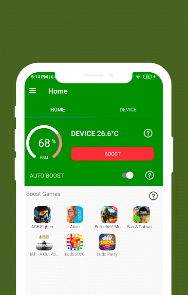 60X Game Booster Pro For PUBG screenshot 1