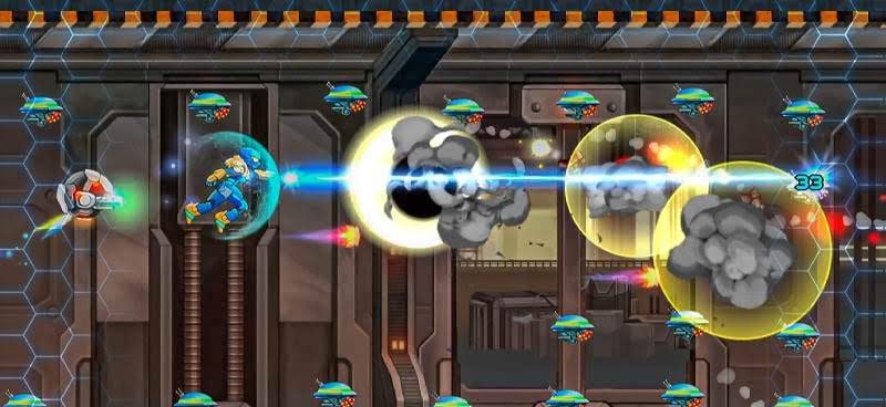 Space Army - Jetpack Arcade screenshot 2