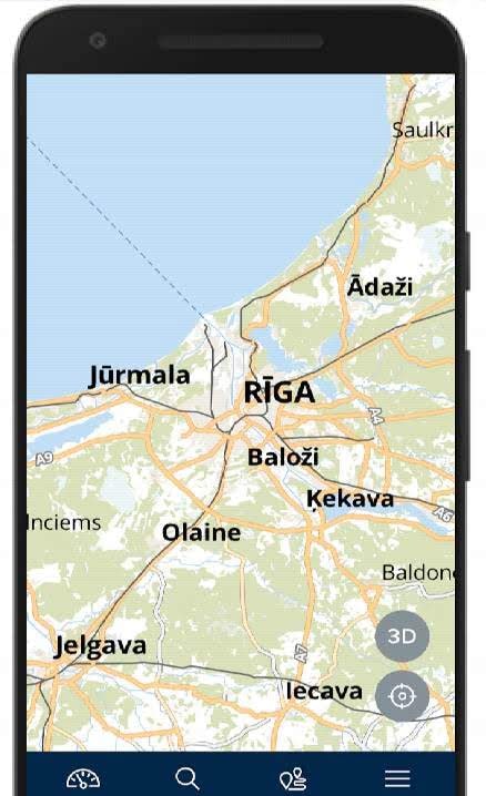Baltic Maps screenshot 1