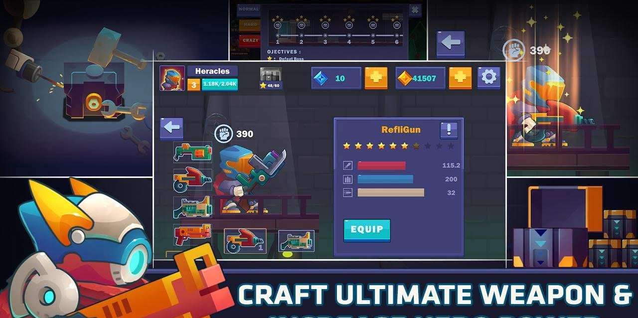 Metal Shooter : Se7en Hero screenshot 3