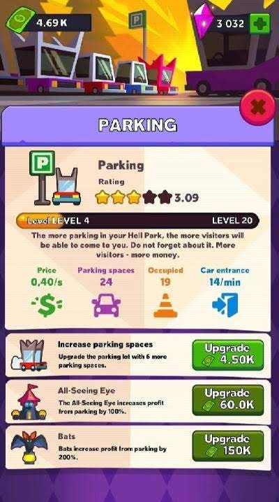 Hell Park - Tycoon Simulator screenshot 2