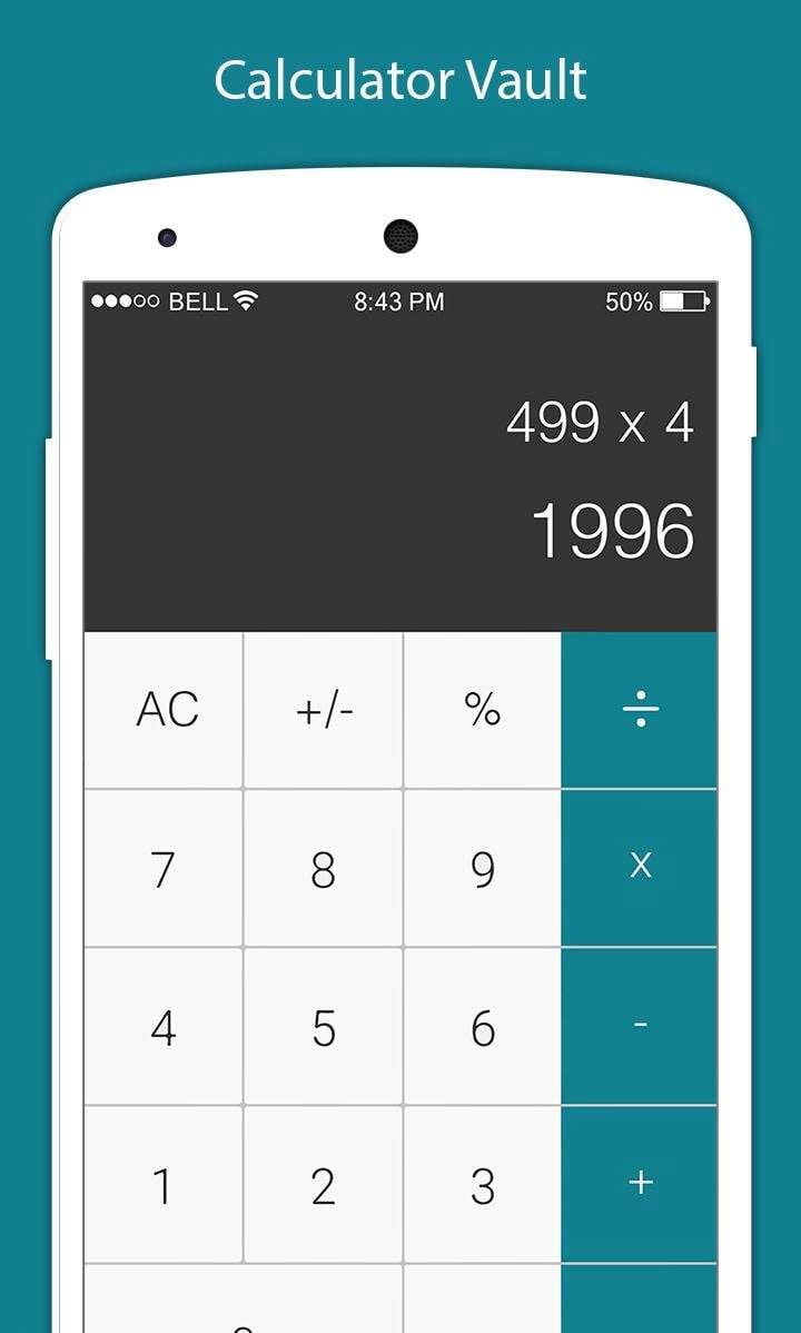 Calculator Vault - Hide Photo Video & App Lock screenshot 1
