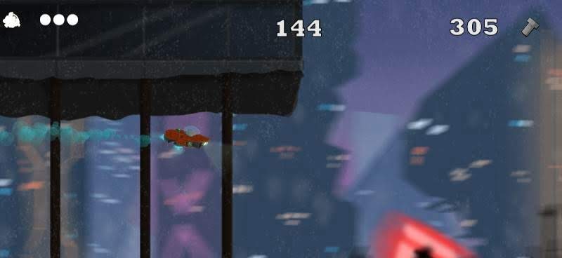 Big Rubble Little Ship - Endless Flying Adventure gameplay screenshot 2