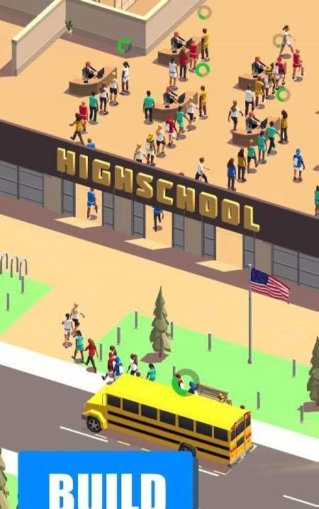 Idle School 3d - Tycoon Game screenshot 1