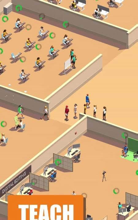 Idle School 3d - Tycoon Game screenshot 2