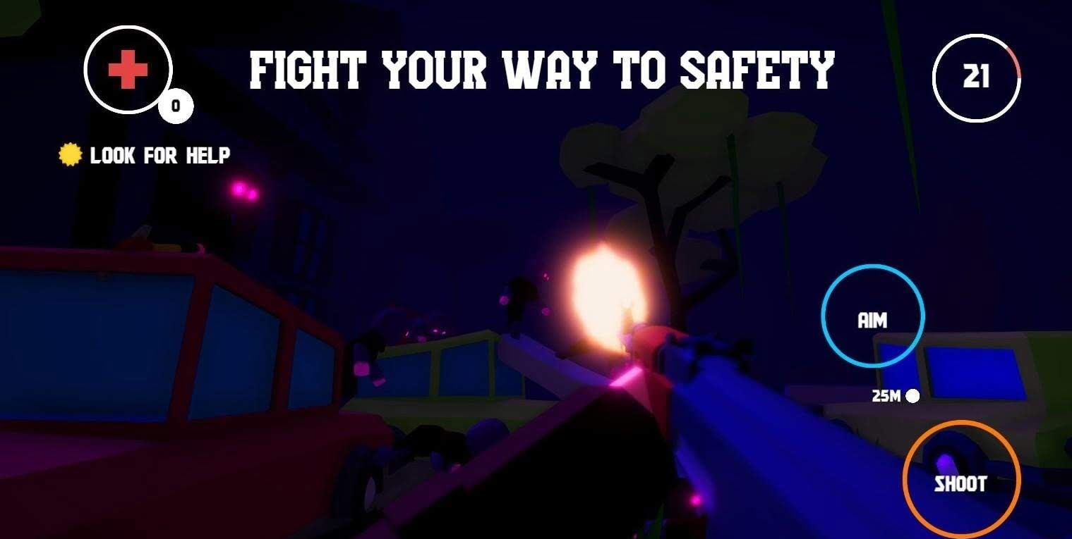 DEAD MEAT - A Zombie Survival 3D FPS Action Game screenshot 2