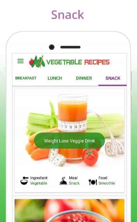 Healthy Vegetable Recipes screenshot 3