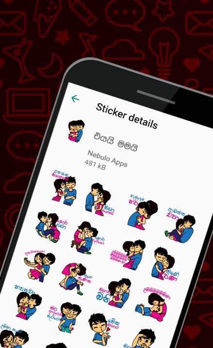 Love Stickers - WAStickerApps for WhatsApp screenshot 1