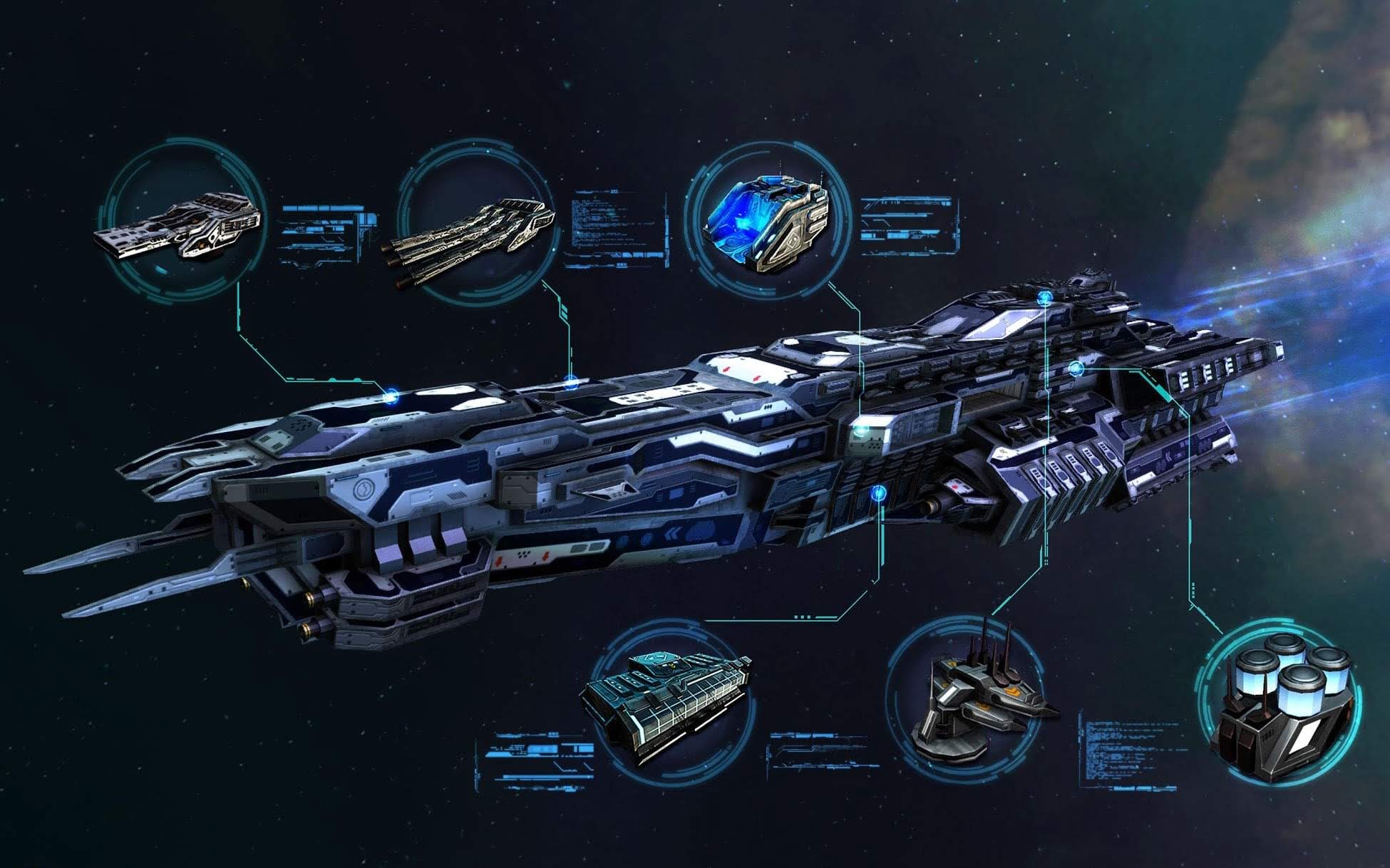 Space Armada: Star Battles gameplay screenshot 1