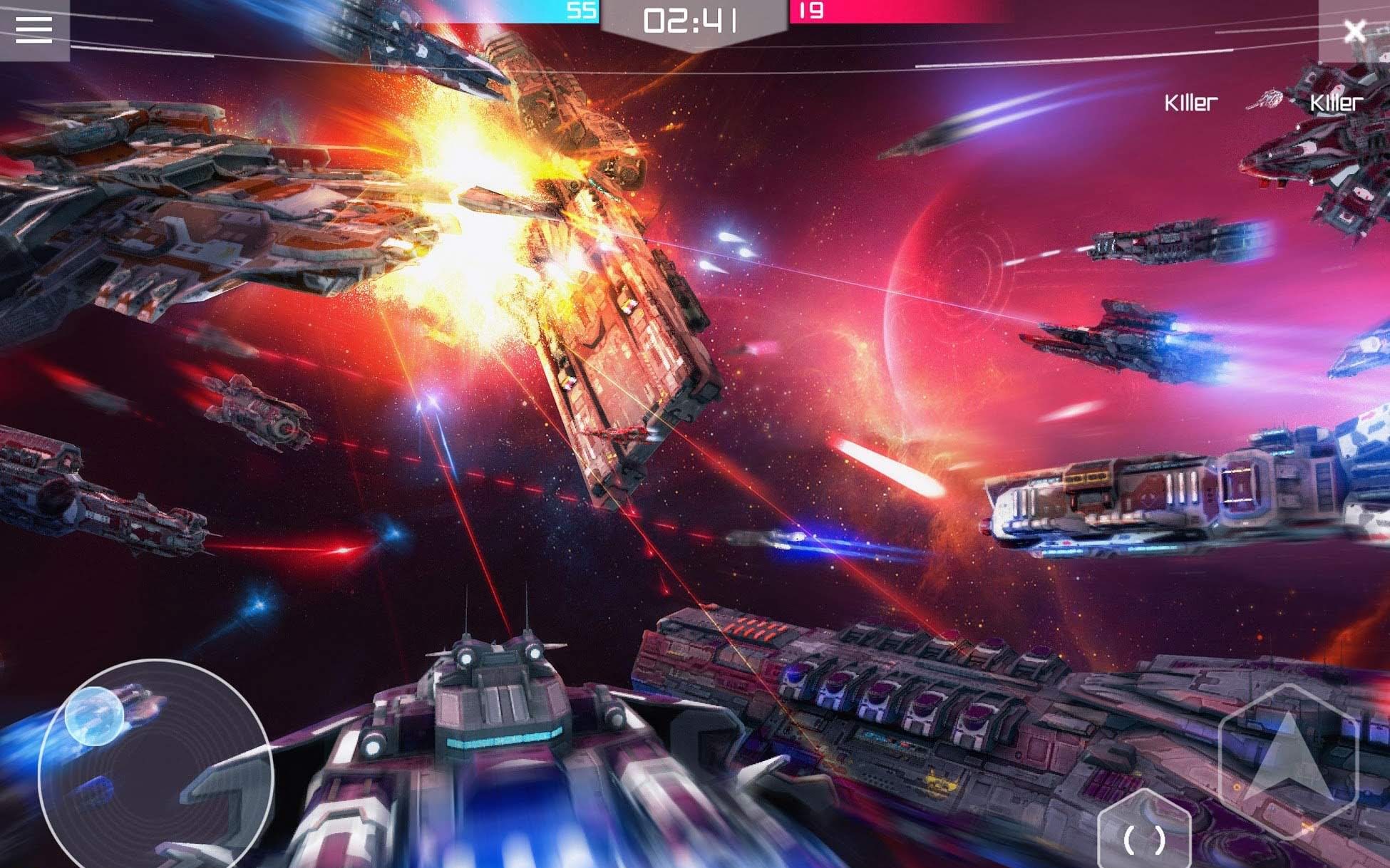 Space Armada: Star Battles gameplay screenshot 3