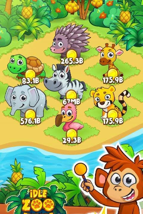 Idle Zoo Empire: Happy Animal in Wild Away Park screenshot 4