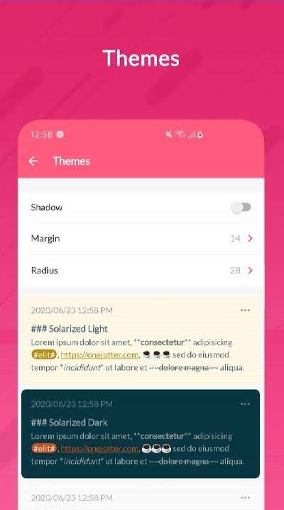 One Jotter - Notes, Notepad, Journal screenshot 2