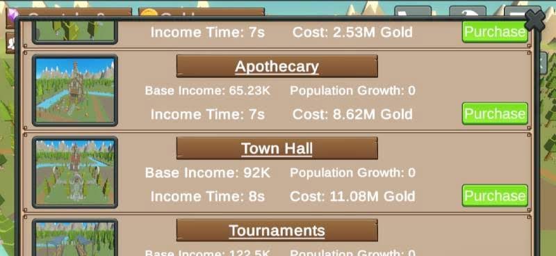 Idle Realm Builder screenshot 4