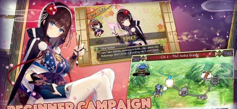 Sengoku Asuka ZERO (Anime Girls x Samurai x RPG) screenshot 1