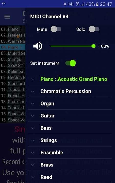 MIDI Clef Karaoke Player screenshot 3