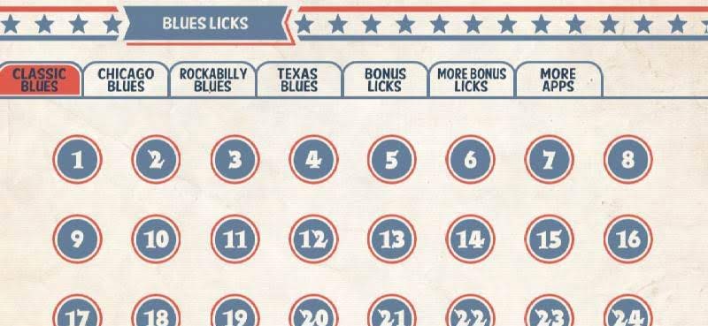 144 Blues Guitar Licks: Pro screenshot 1