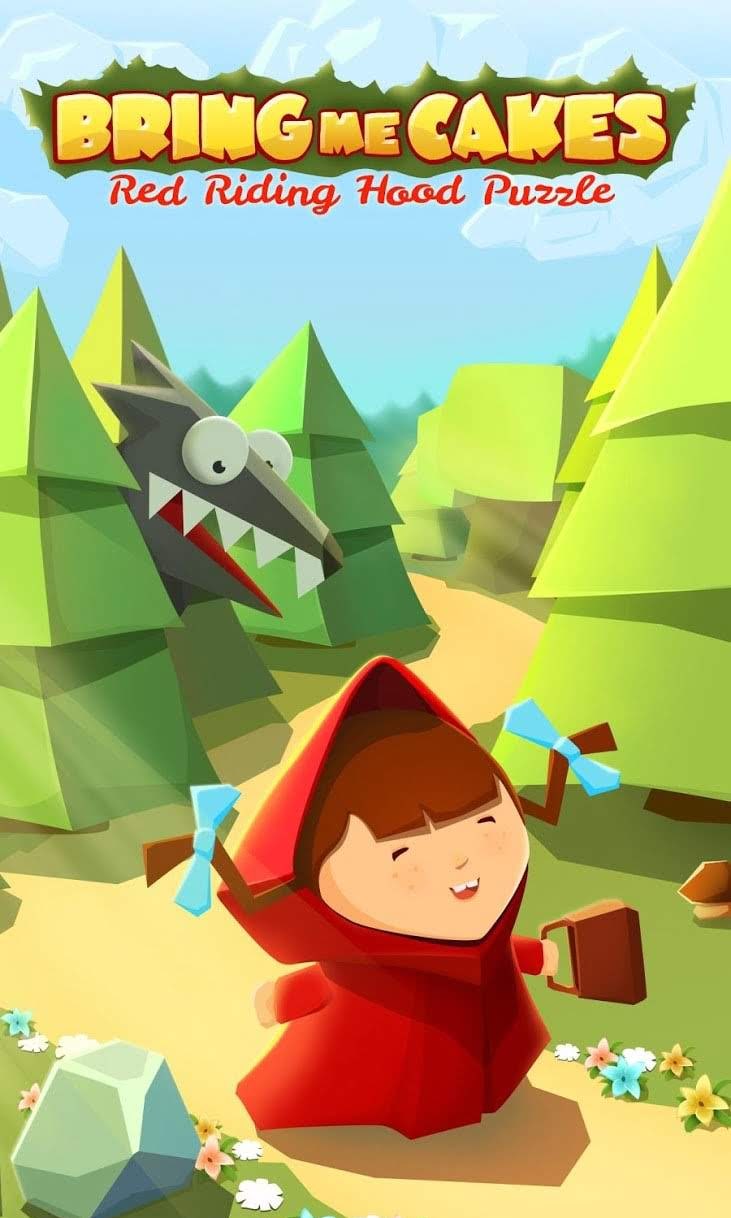 Bring me Cakes - Little Red Riding Hood Puzzle screenshot 1