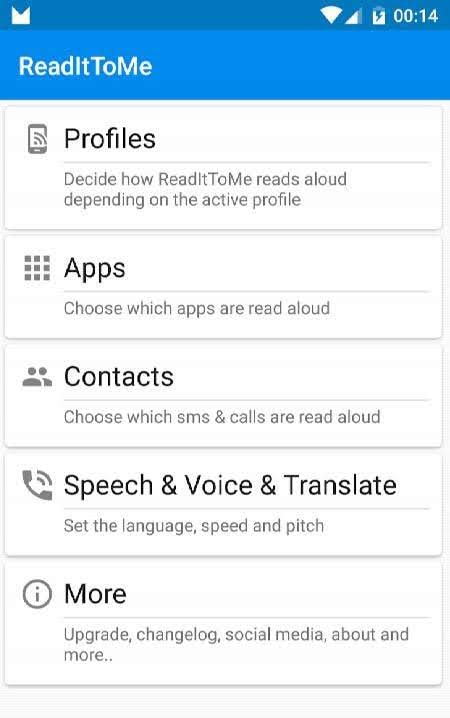 ReadItToMe - Read SMS, Voice Reply, Handsfree screenshot 1