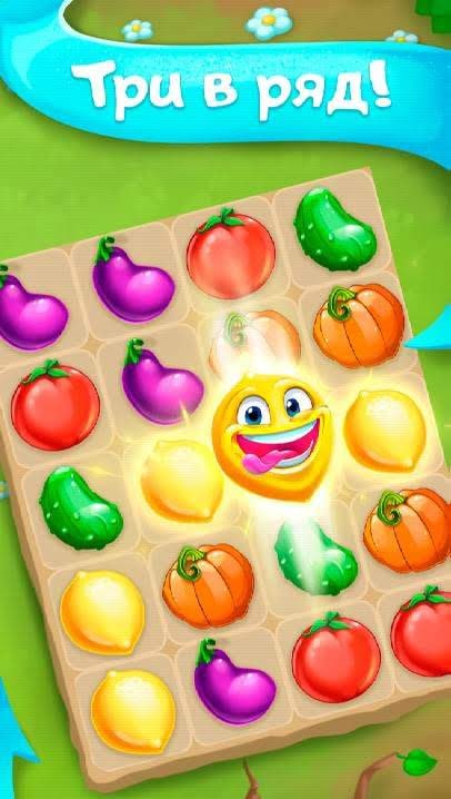 Funny Farm match 3 Puzzle game! screenshot 2