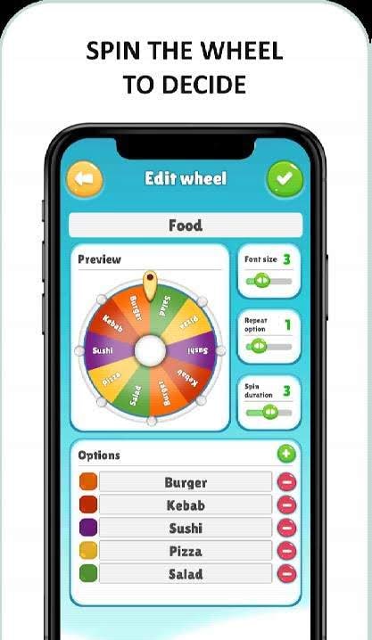 Decision Maker: Spin the Wheel Random Name Picker screenshot 3