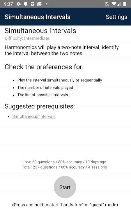 Harmonomics Ear Training screenshot 3