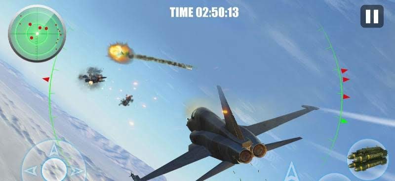 Real Fighter War - Thunder Shooting Battle screenshot 3