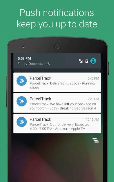 ParcelTrack - Package Tracker screenshot 4