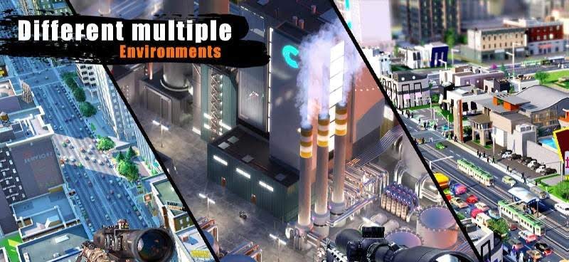 FPS Sniper 3D Gun Shooter Free Fire: Shooting Games screenshot 2