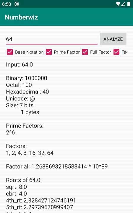 Numberwiz app preview 3
