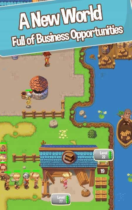 Idle Settlers: Medieval Trading Tycoon screenshot 1