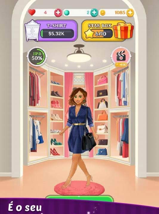 Nicole's Match : Dress Up & Match 3 Puzzle Game gameplay screenshot 1