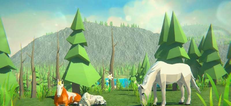 Forest Horse Simulator - 3D Game Online Sim screenshot 4