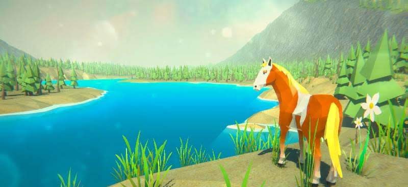 Forest Horse Simulator - 3D Game Online Sim screenshot 2