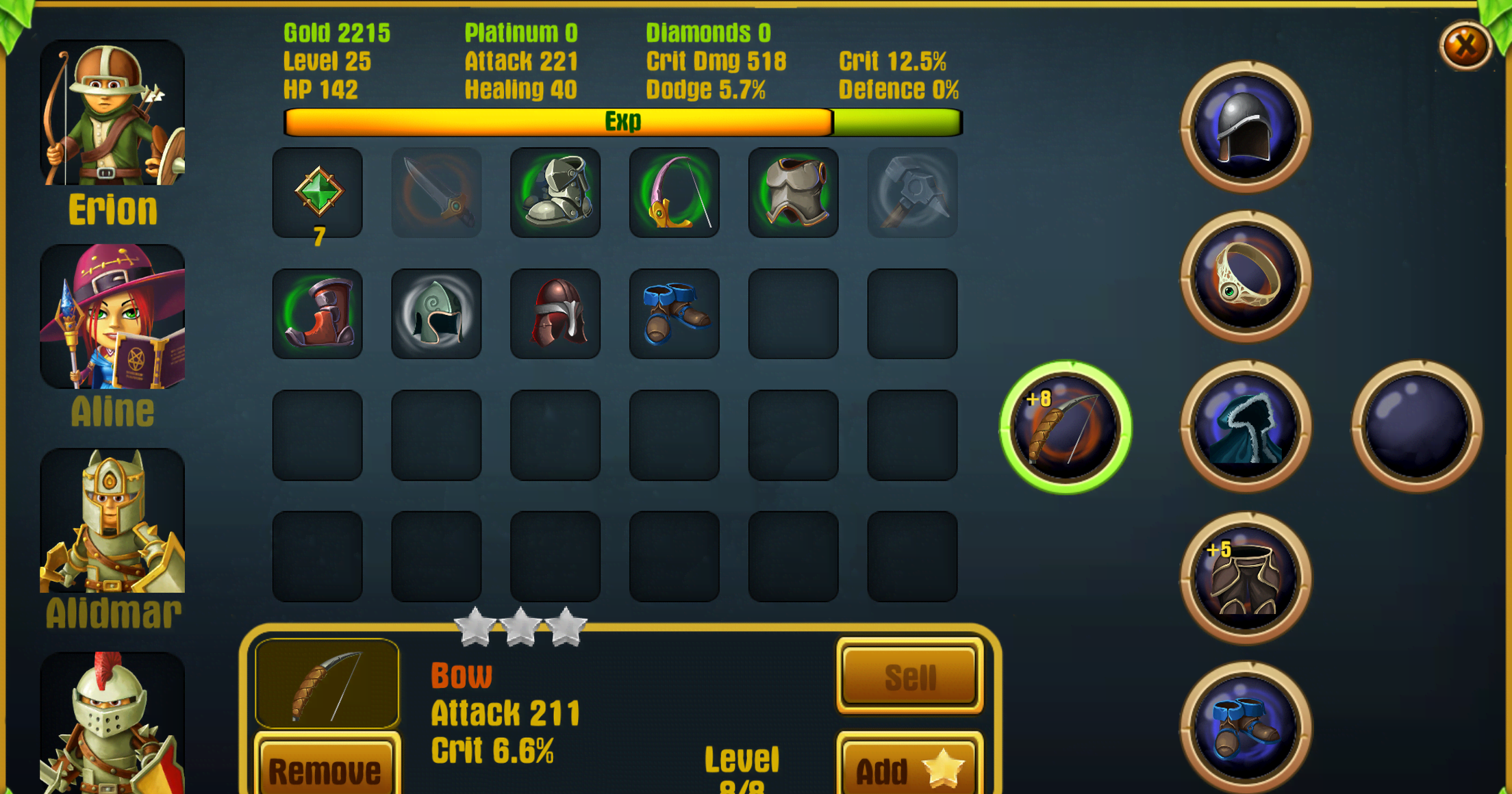 Kings Hero 2: Turn Based RPG screenshot 3