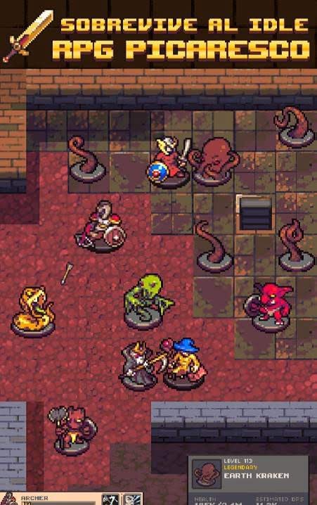 Idle Sword 2: Incremental Dungeon Crawling RPG screenshot 1